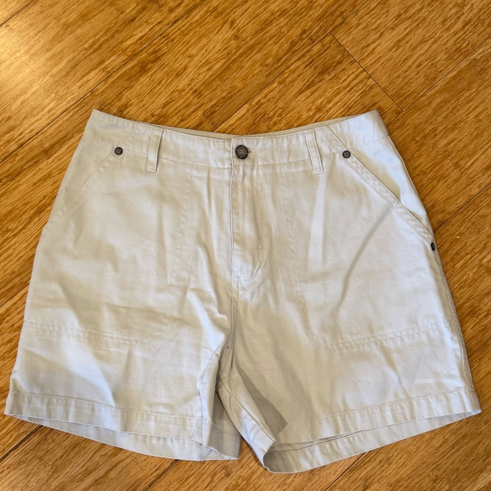 Vintage Bill Blass jeans white cargo mom shorts
